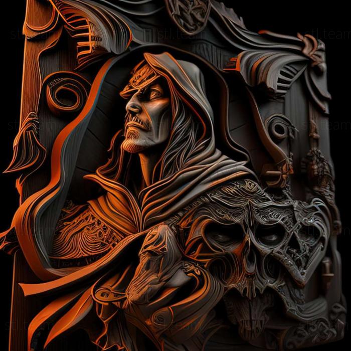 3D модель Гра Castlevania Curse of Darkness (STL)